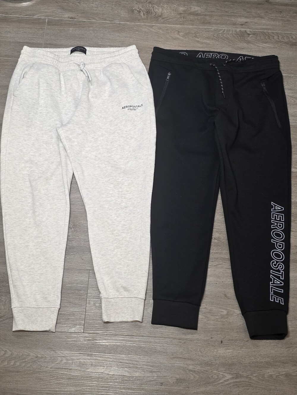 2 Pair Of Aeropostale Joggers Mens Size Large